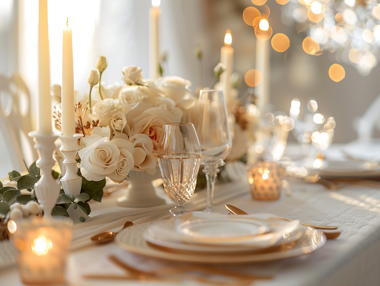 table élégante